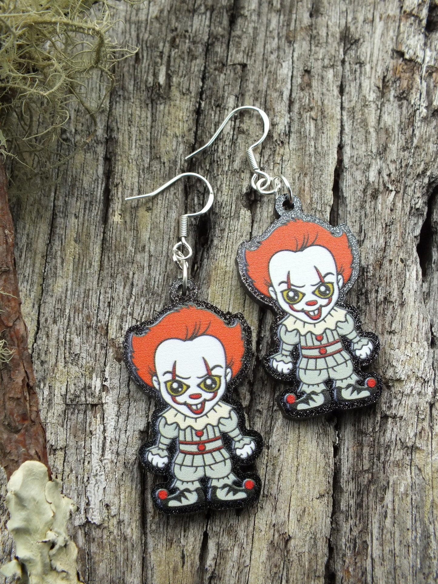 Horror Slashers - "IT" - Pennywise Earrings