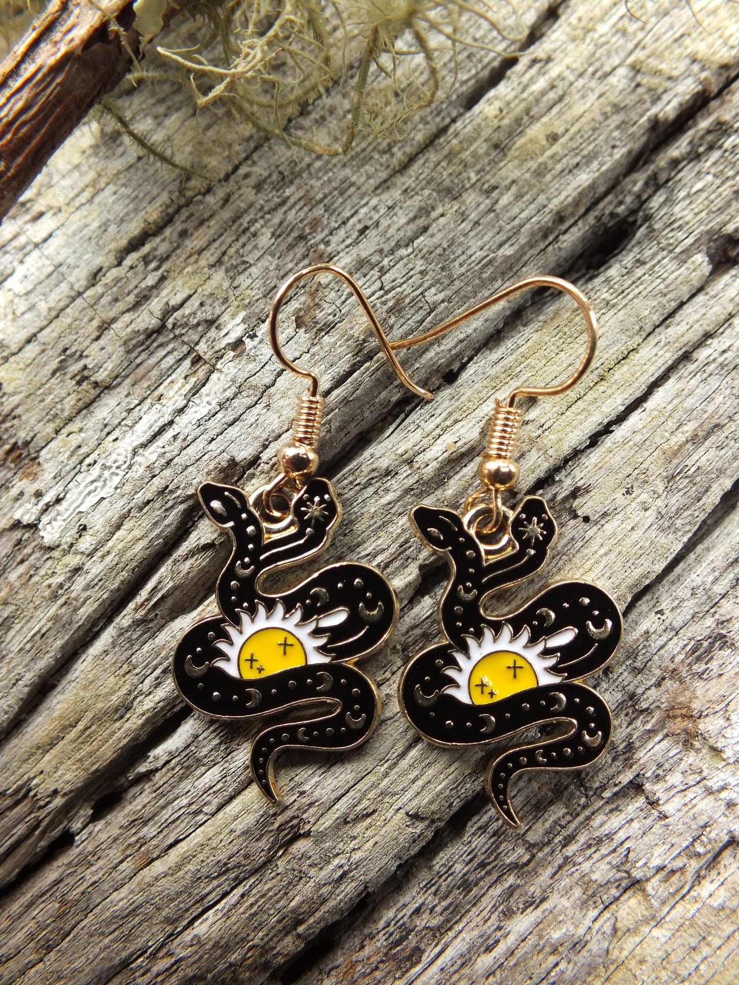 Two Headed Snake Earrings