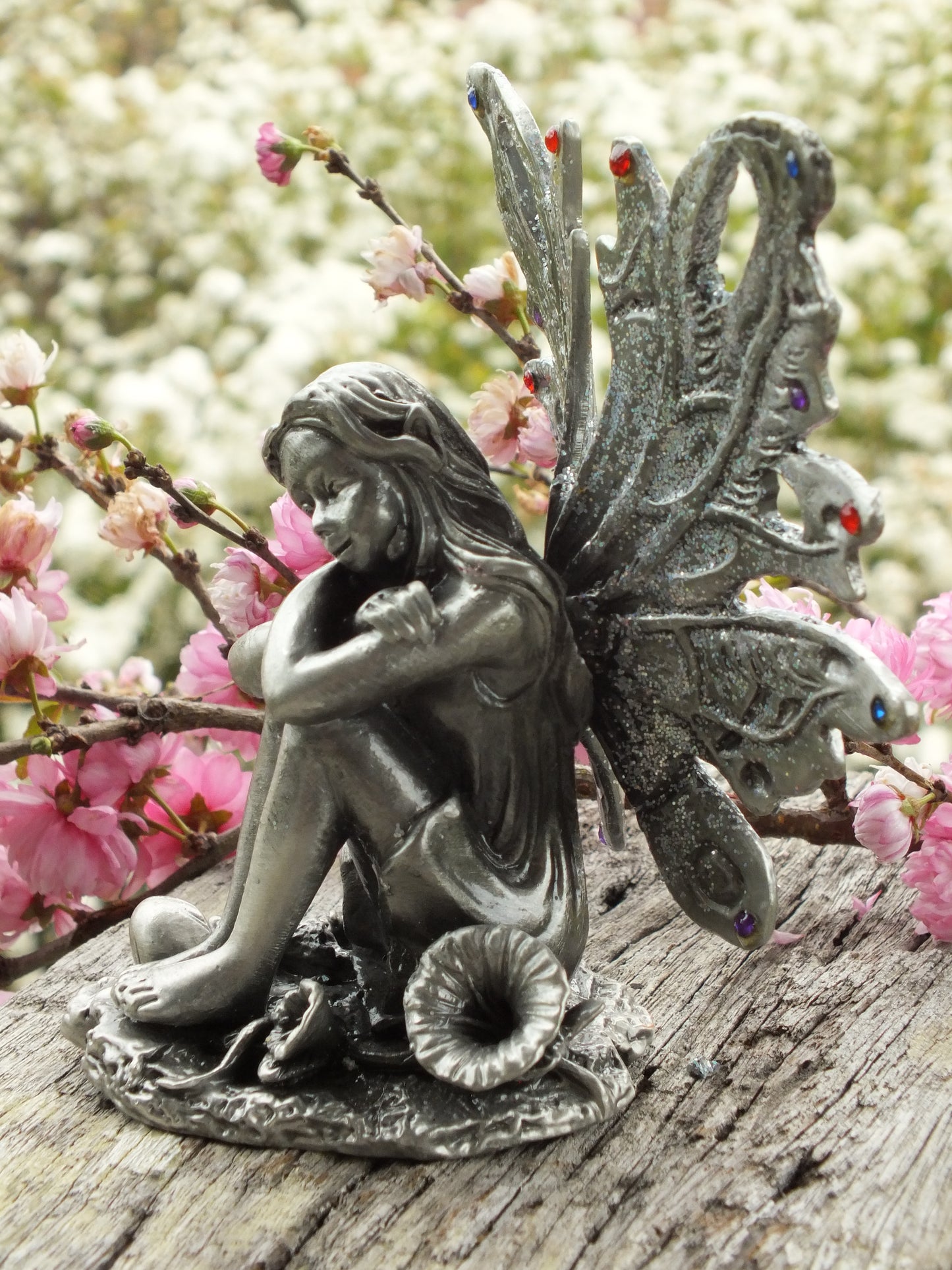 Metal Fairy with Diamantes