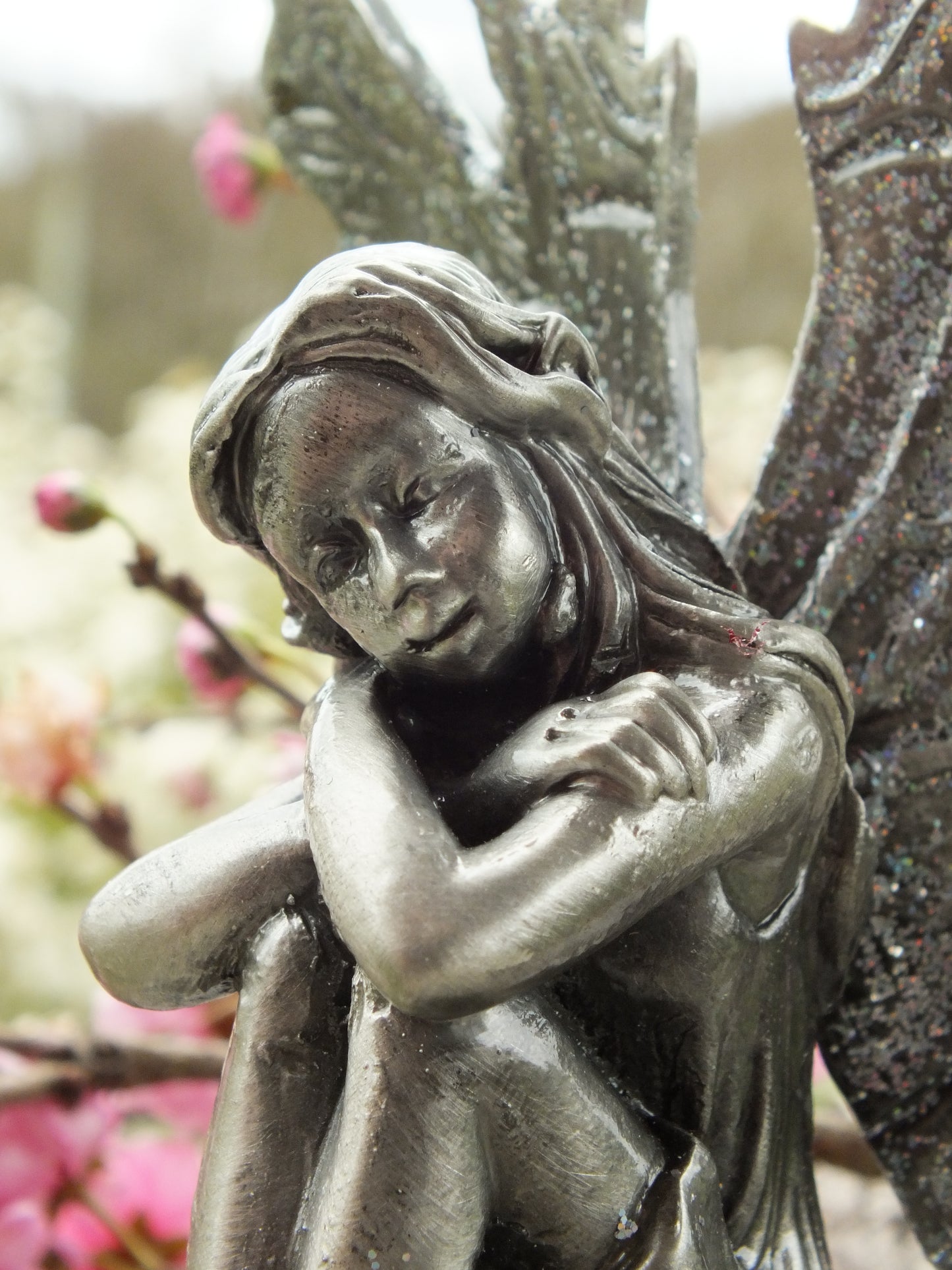 Metal Fairy with Diamantes
