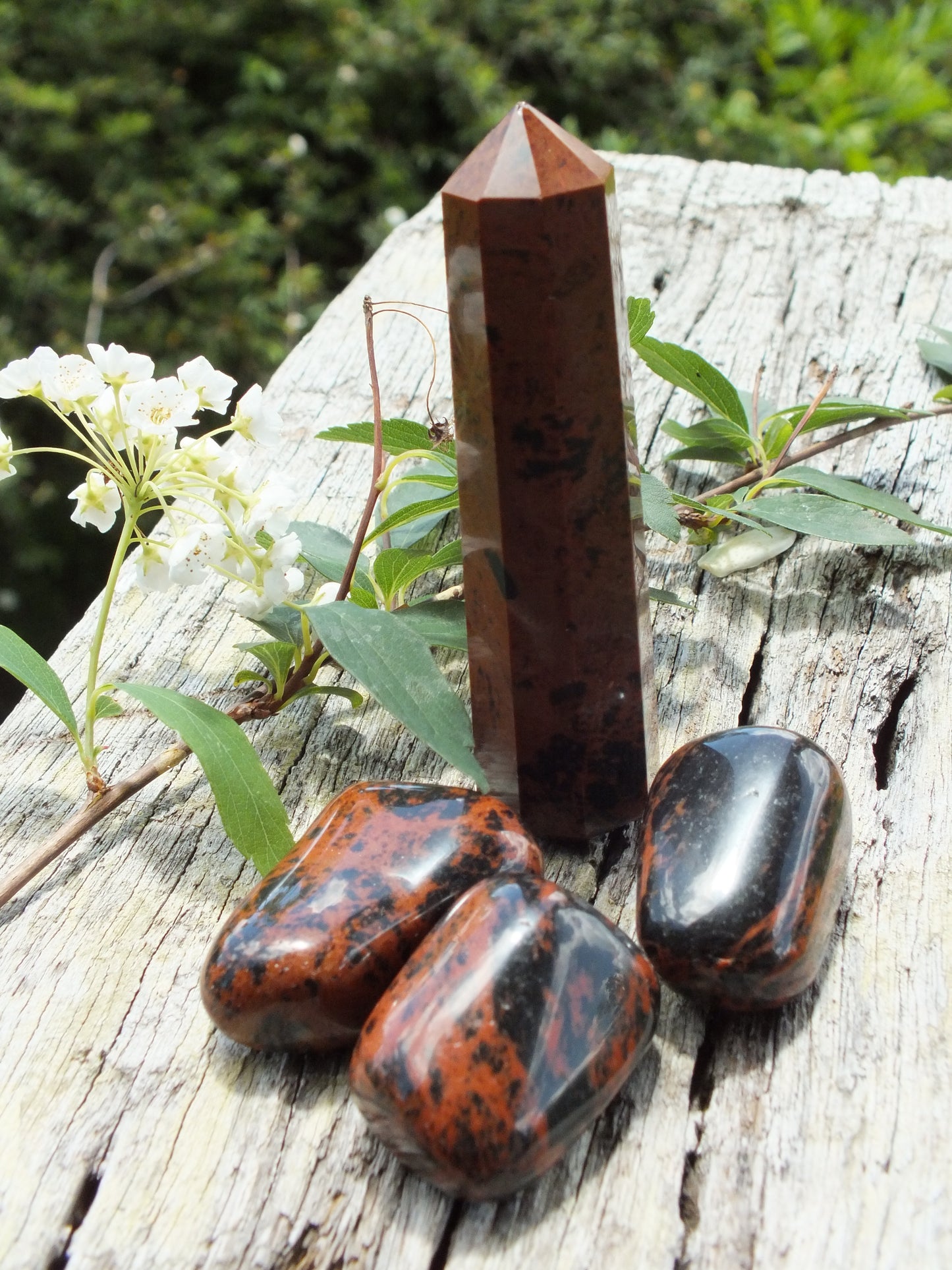 Mahogany Obsidian Crystal Pack