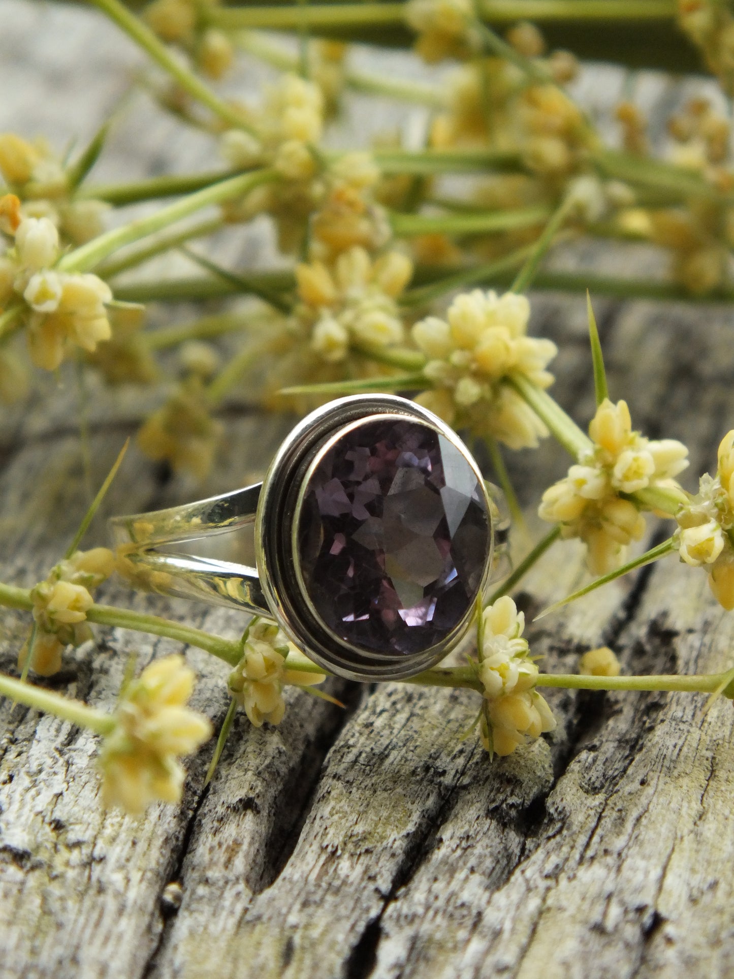 Sterling Silver Amethyst Ring