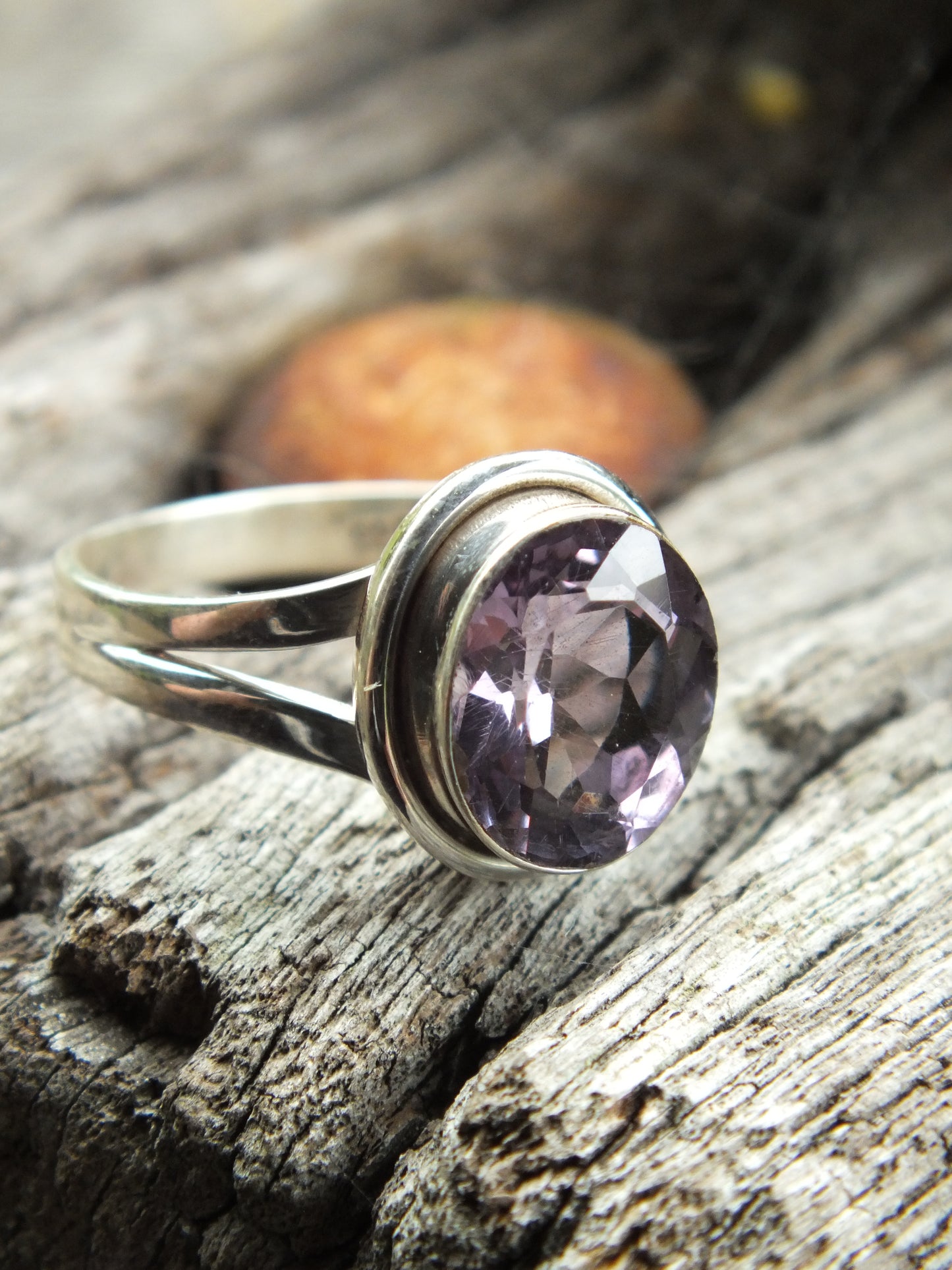 Sterling Silver Amethyst Ring