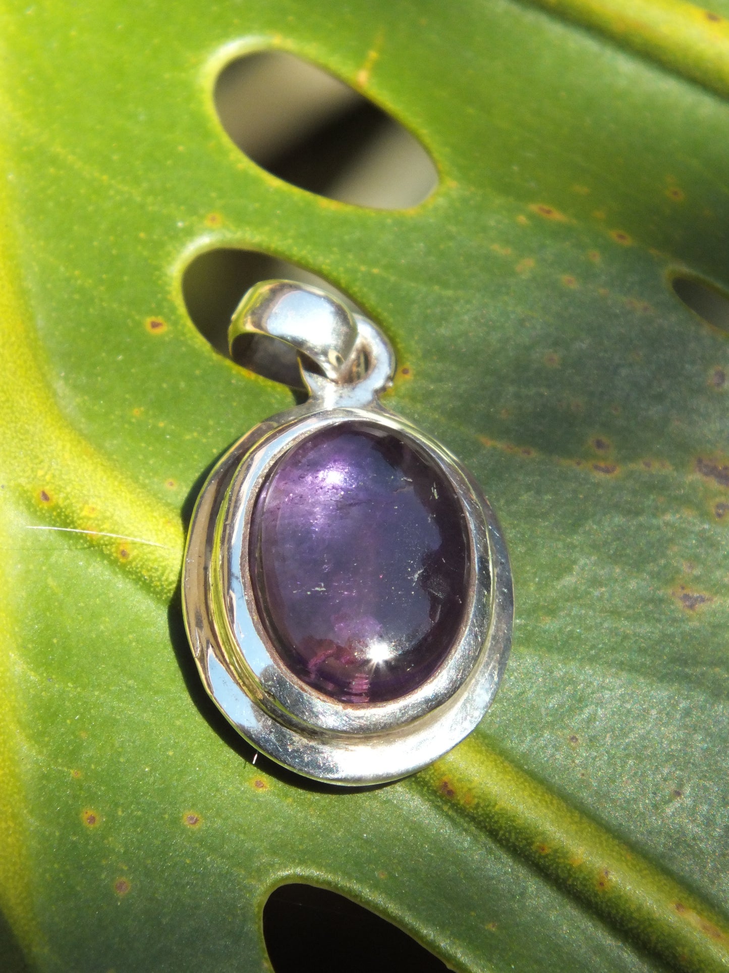 Sterling Silver Amethyst Pendant