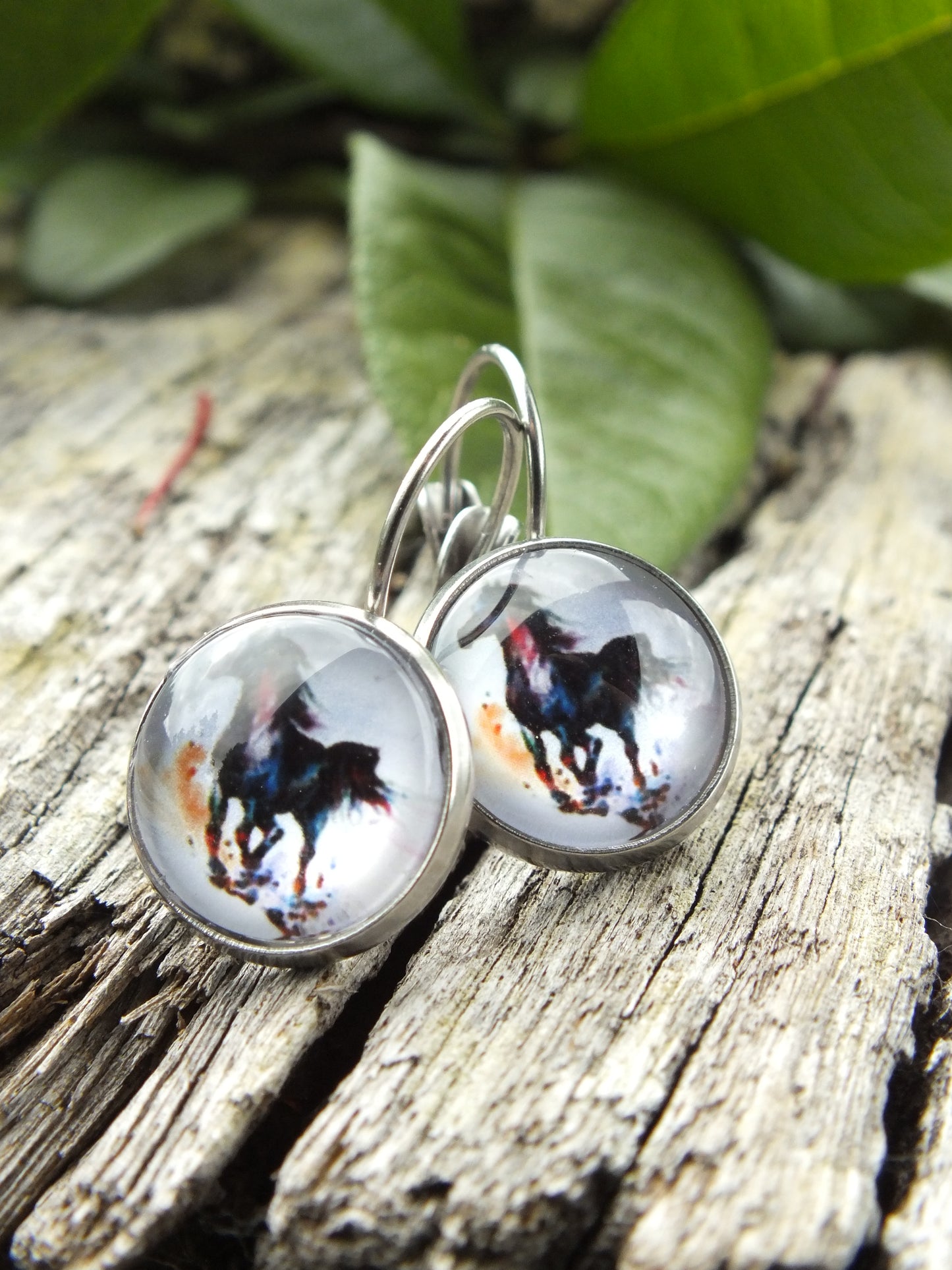 Horse Lovers Keyring & Earring Set