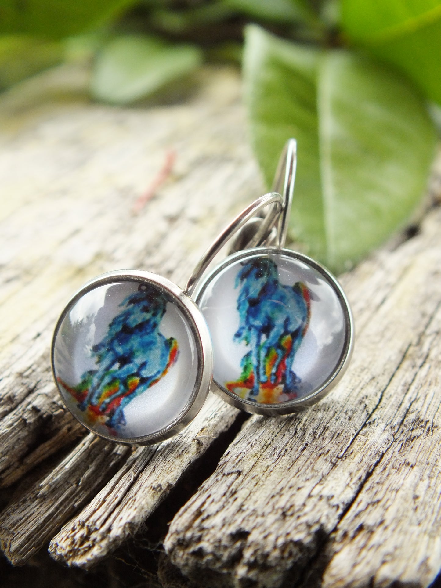 Horse Lovers Keyring & Earring Set
