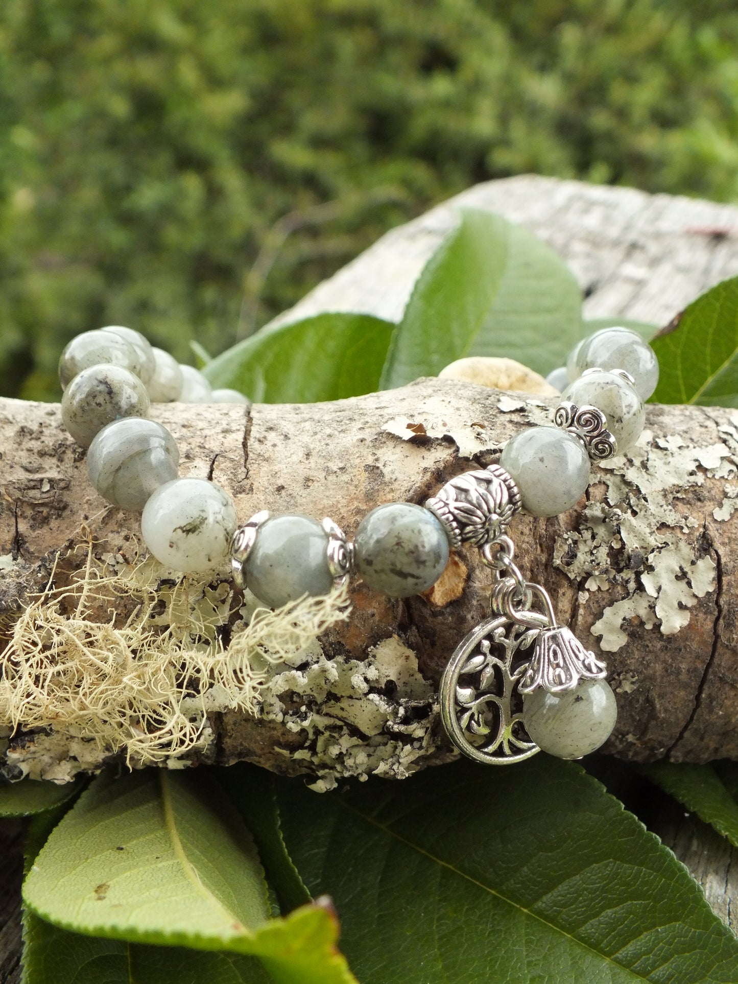 Labradorite Tree Of Life Bracelet