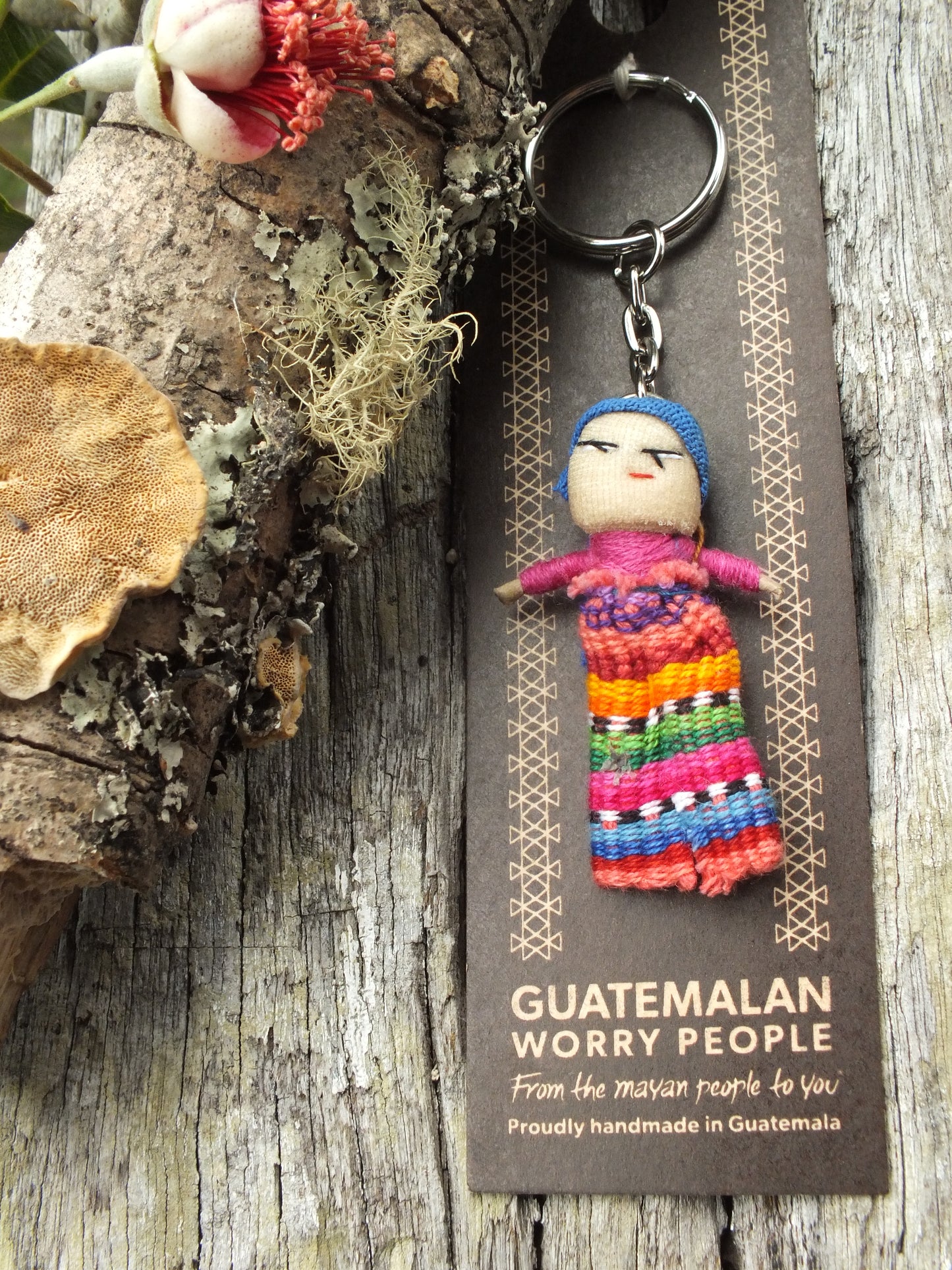 Worry Doll Keyring