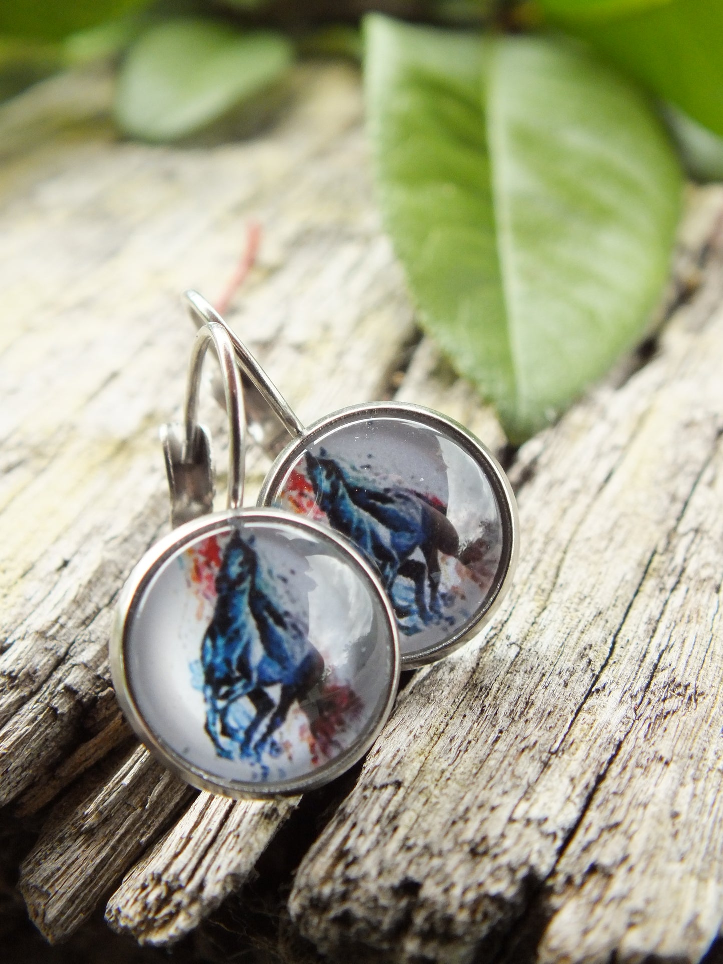 Horse Lovers Keyring & Earring Set