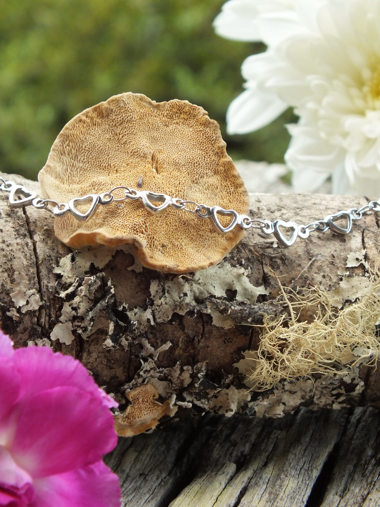 Chain Of Hearts Anklet