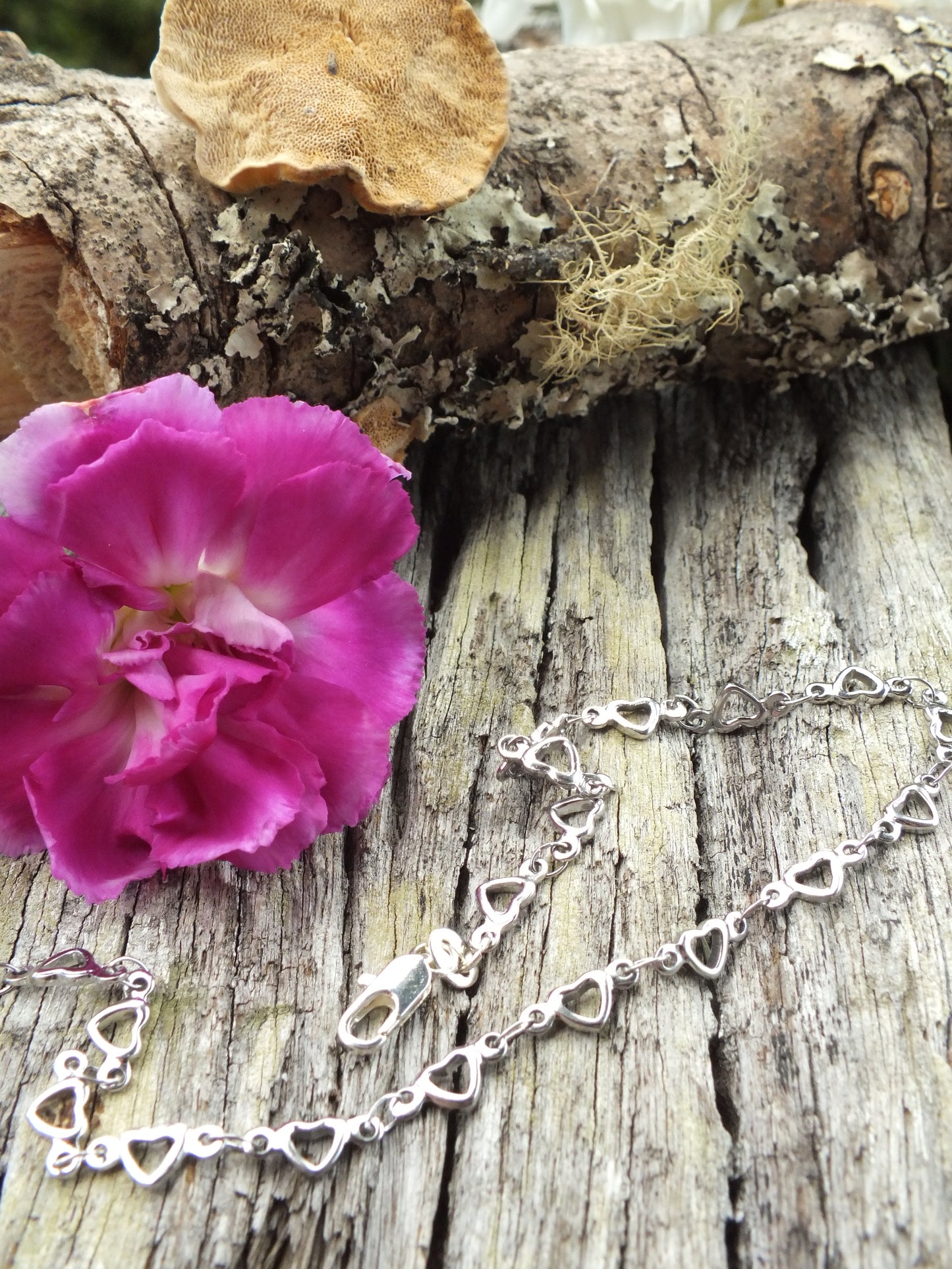 Chain Of Hearts Anklet