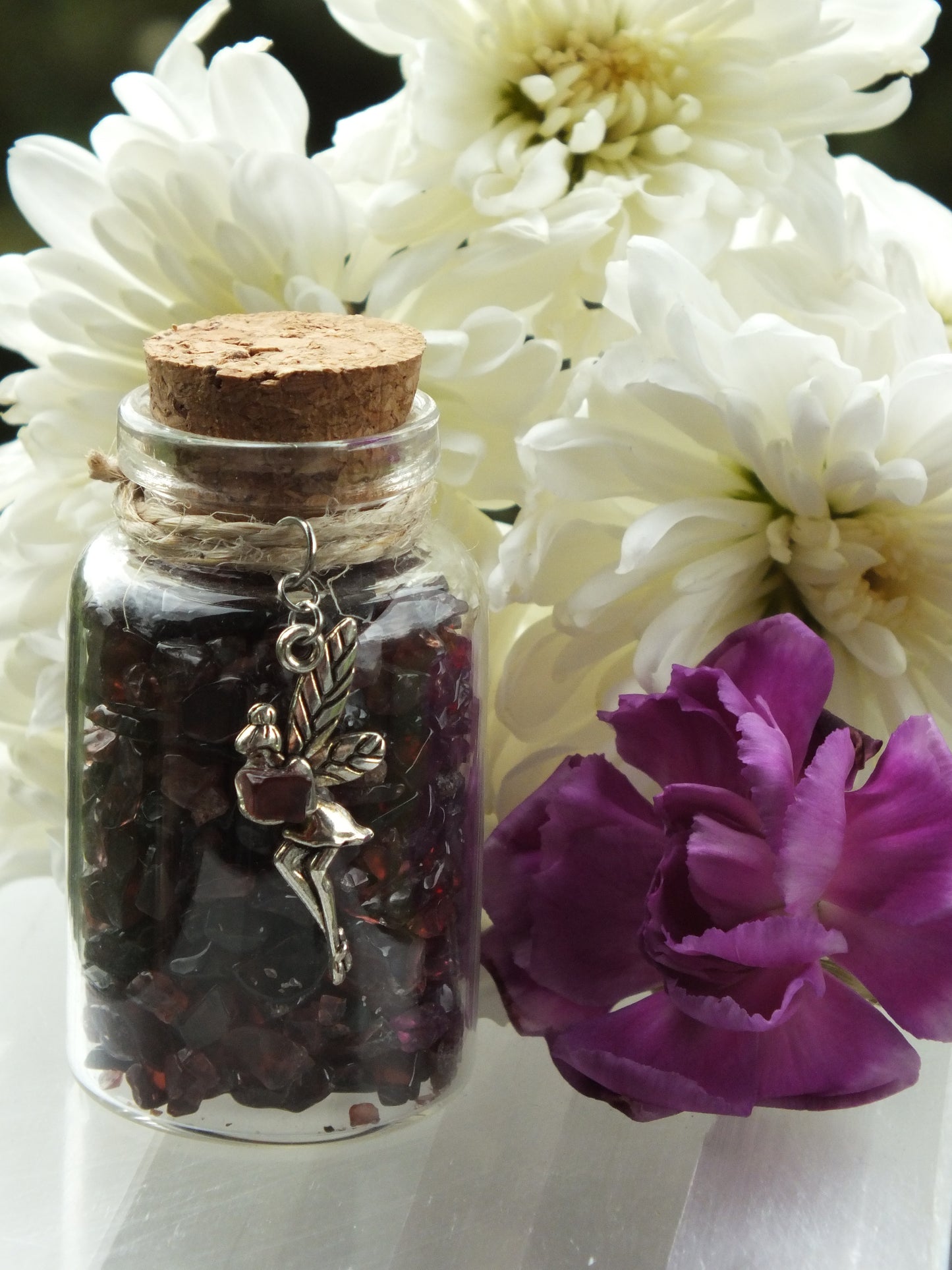Fairy Wish Bottle - Garnet (Vitality)
