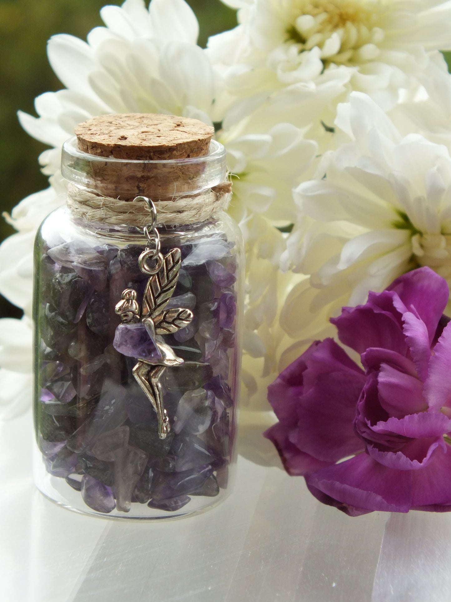 Fairy Wish Bottle - Amethyst (Calm)