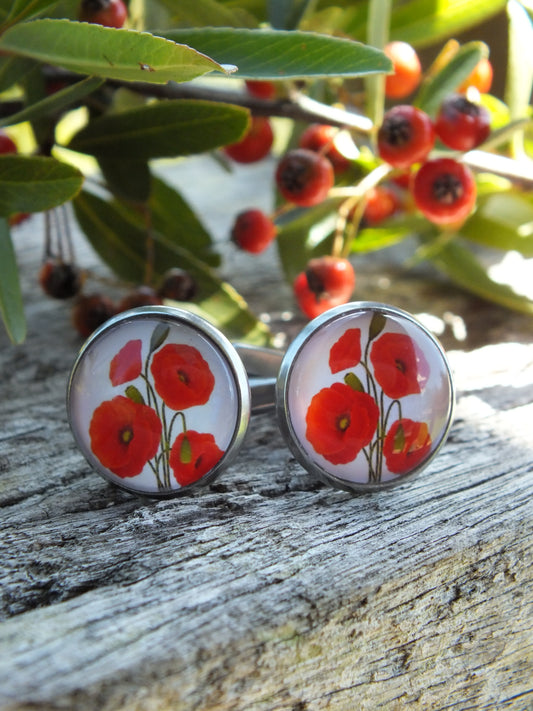 Poppy Cufflinks