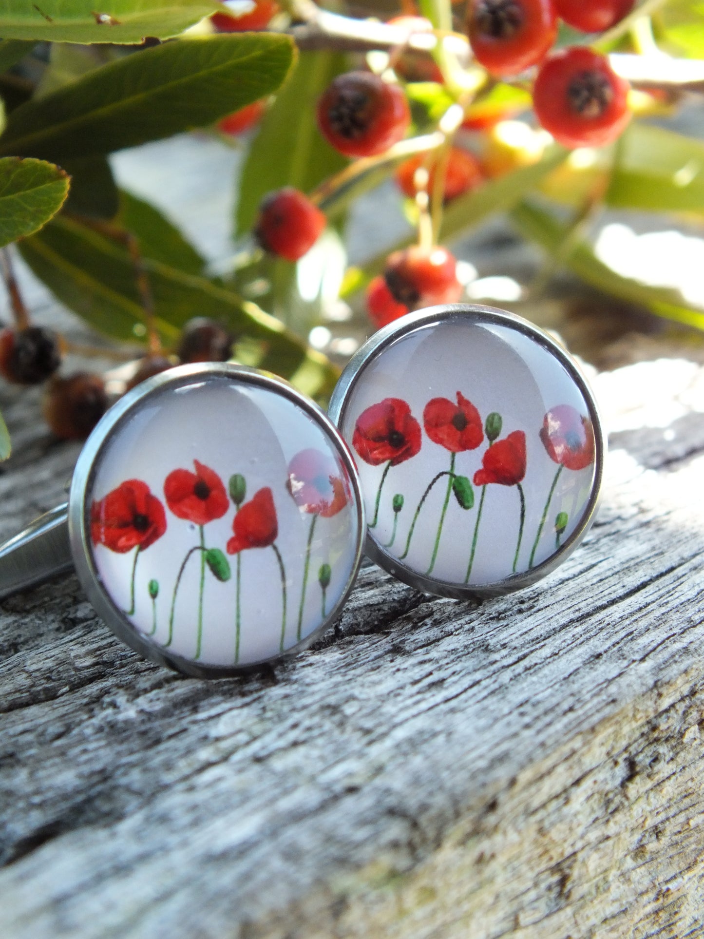 Poppy Cufflinks