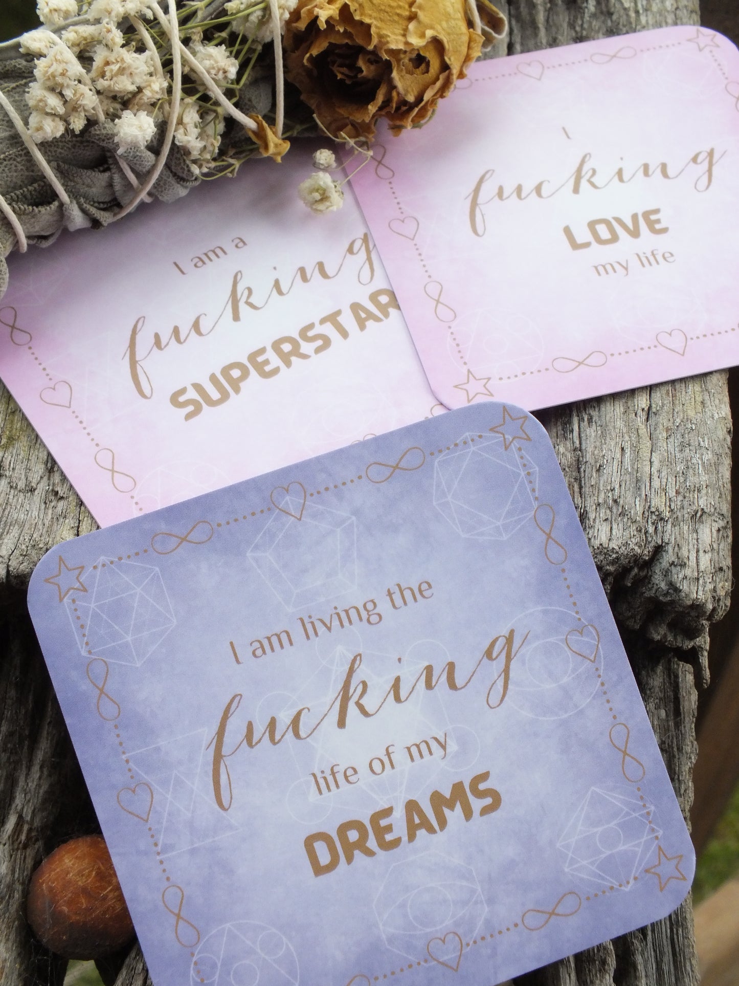Fucking Powerful Affirmation Cards