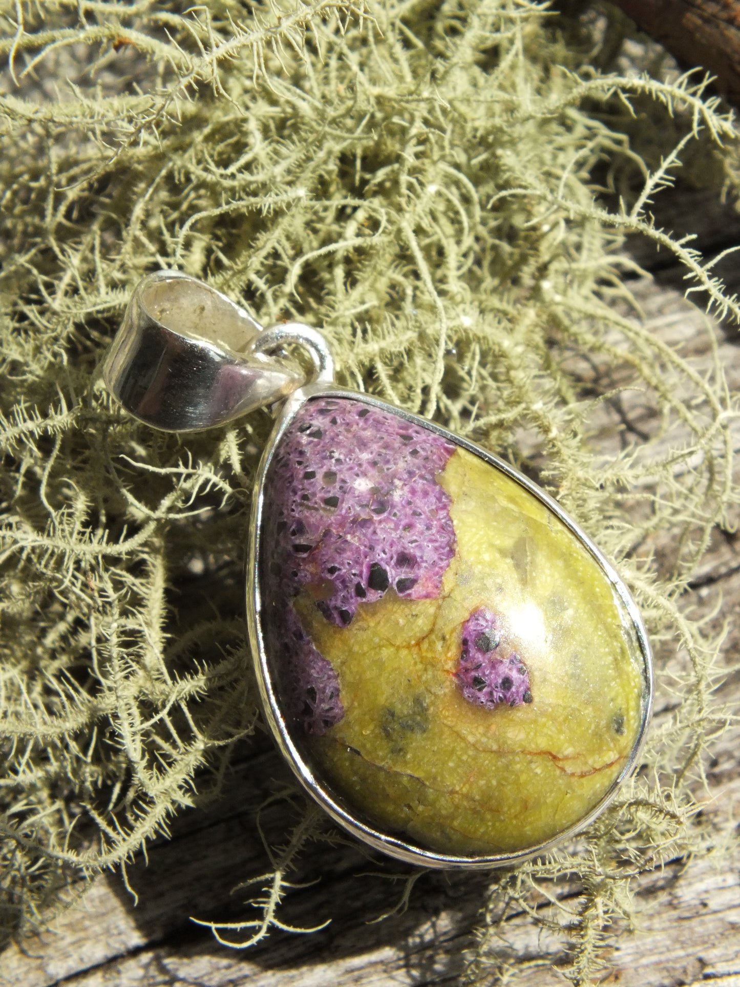 Sterling Silver Atlantisite Pendant
