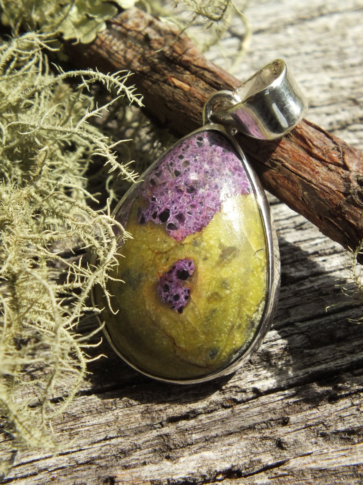 Sterling Silver Atlantisite Pendant