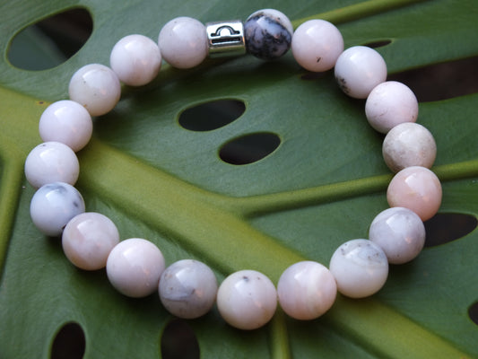 Pink Opal Libra Bracelet