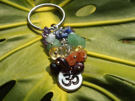 Om Chakra Keyring