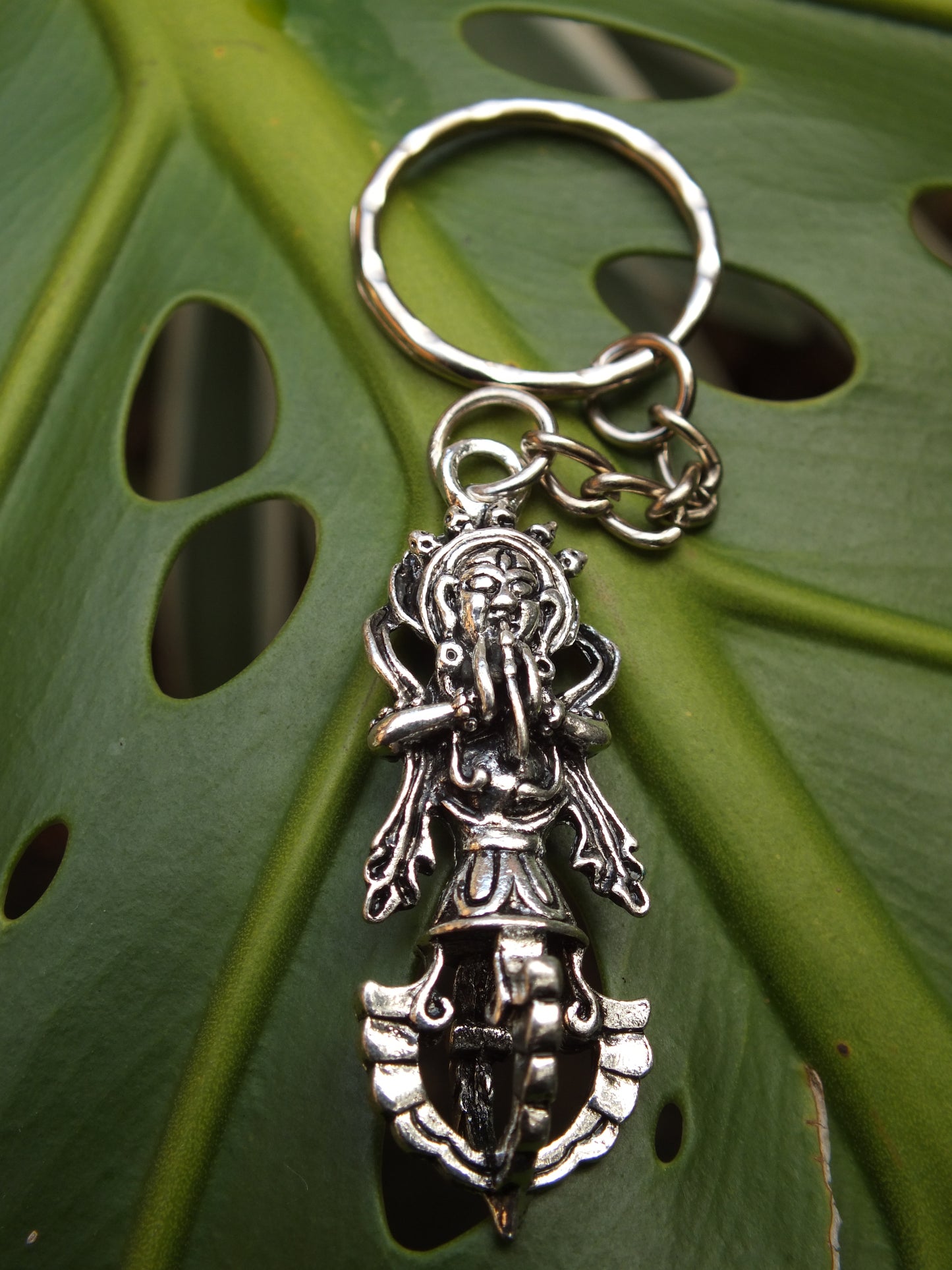 Goddess Tara Metal Keyring