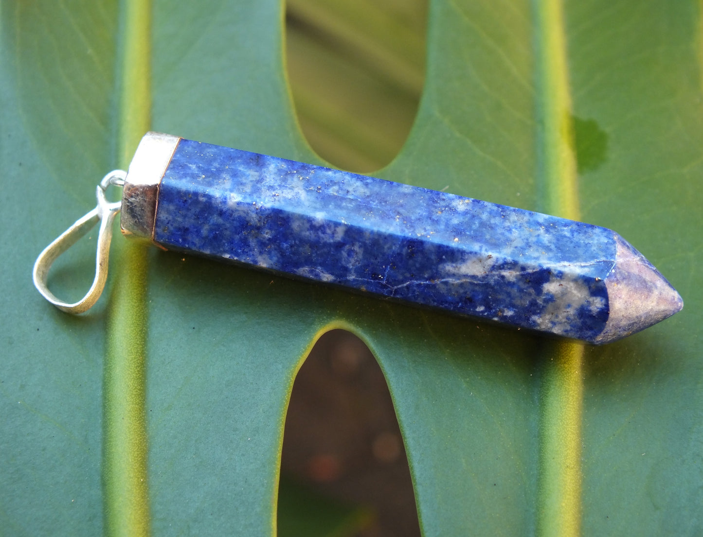 Sterling Silver Lapis Lazuli Pendant