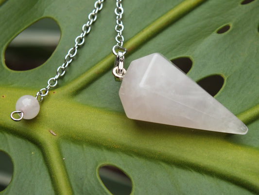 Rose Quartz Pendulum