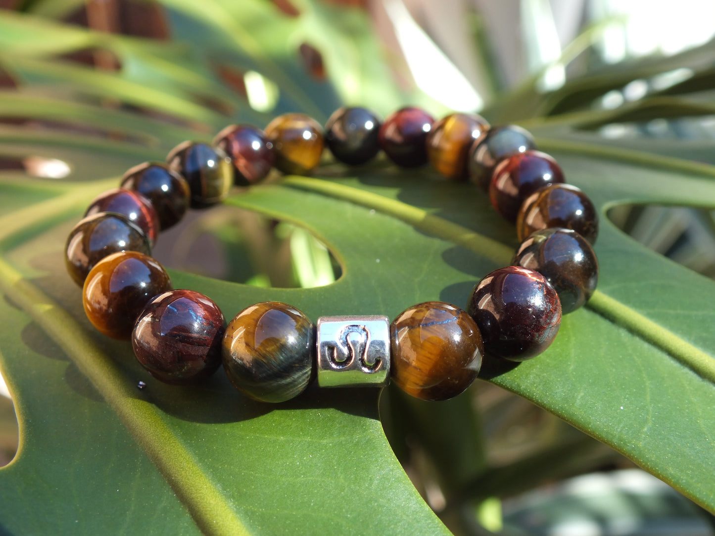 Mixed Tiger's Eye Leo Bracelet