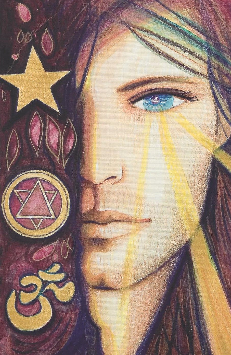 Archangel Gabriel Greeting Card