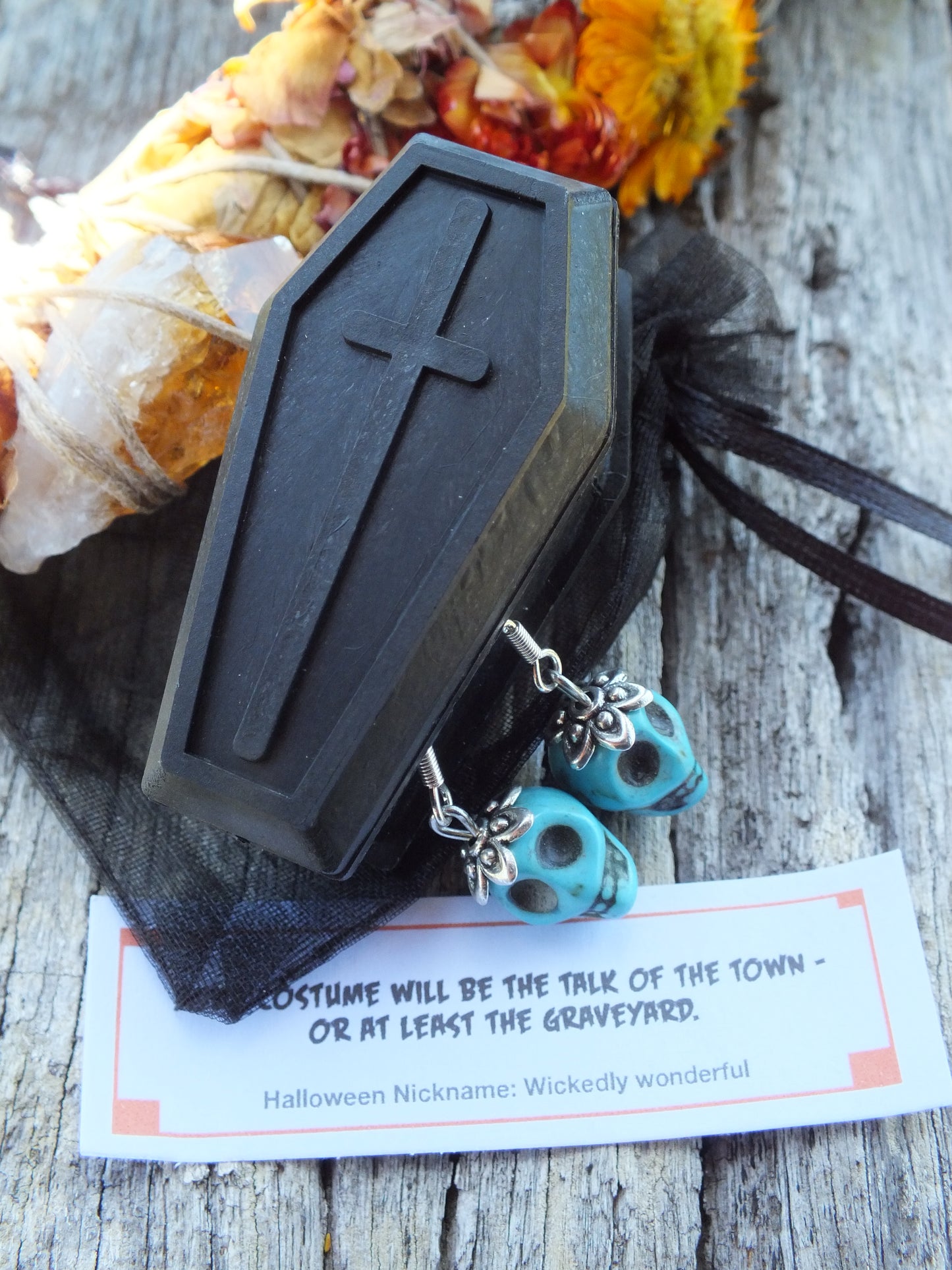 Halloween Lucky Dip - Fortune Coffin (Earrings)