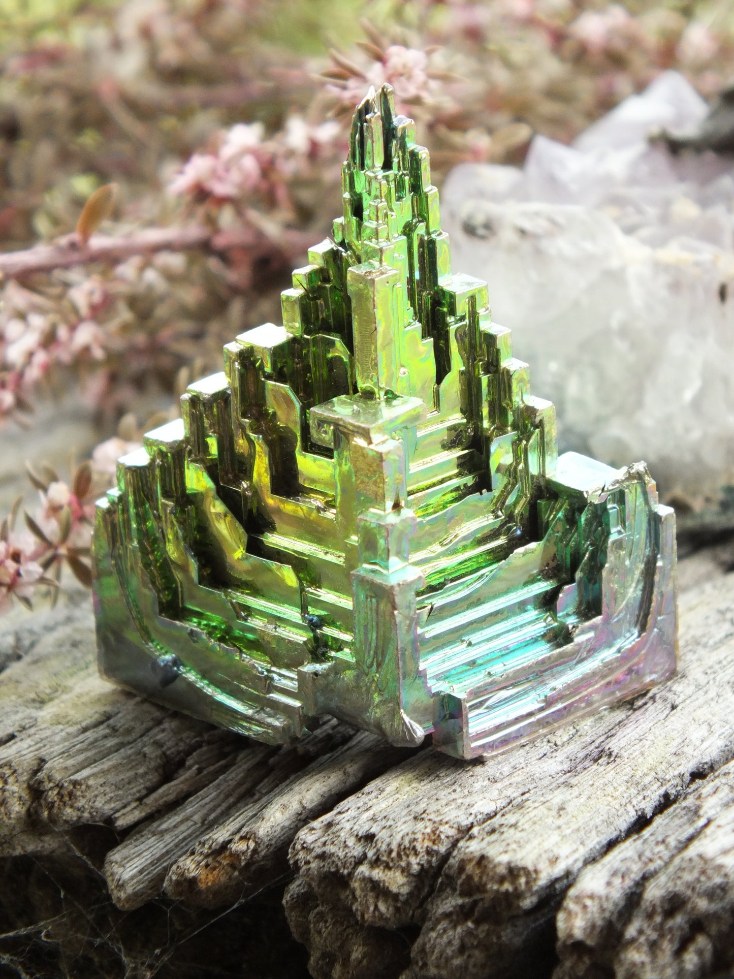 Bismuth Crystal Cluster