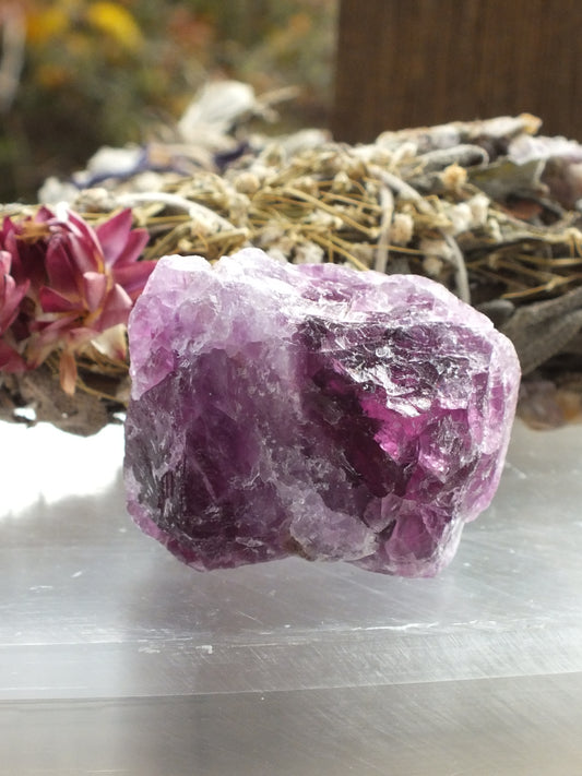 USB Crystal Light - Purple Fluorite