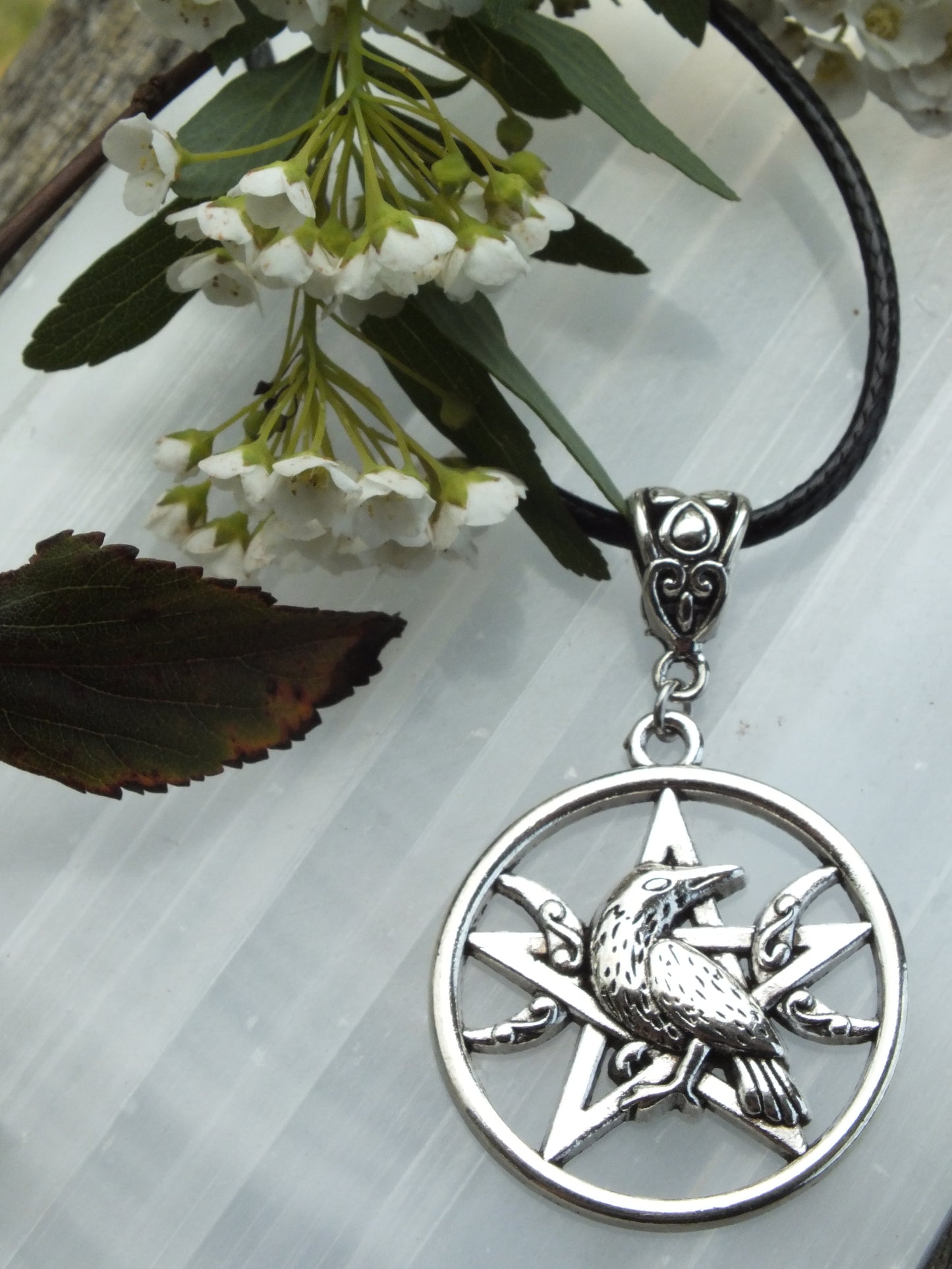 The Raven Pentacle Necklace