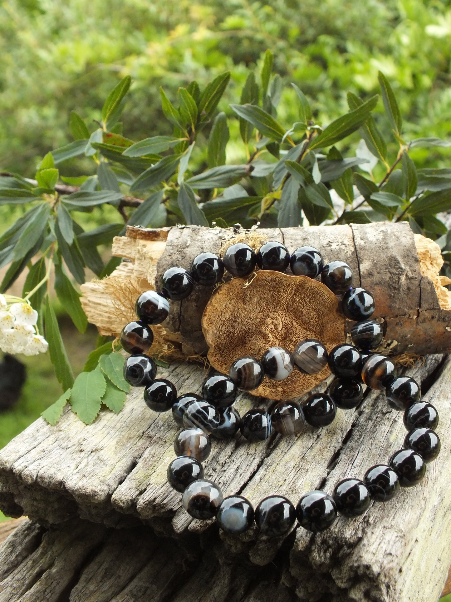 Black Agate Bracelet