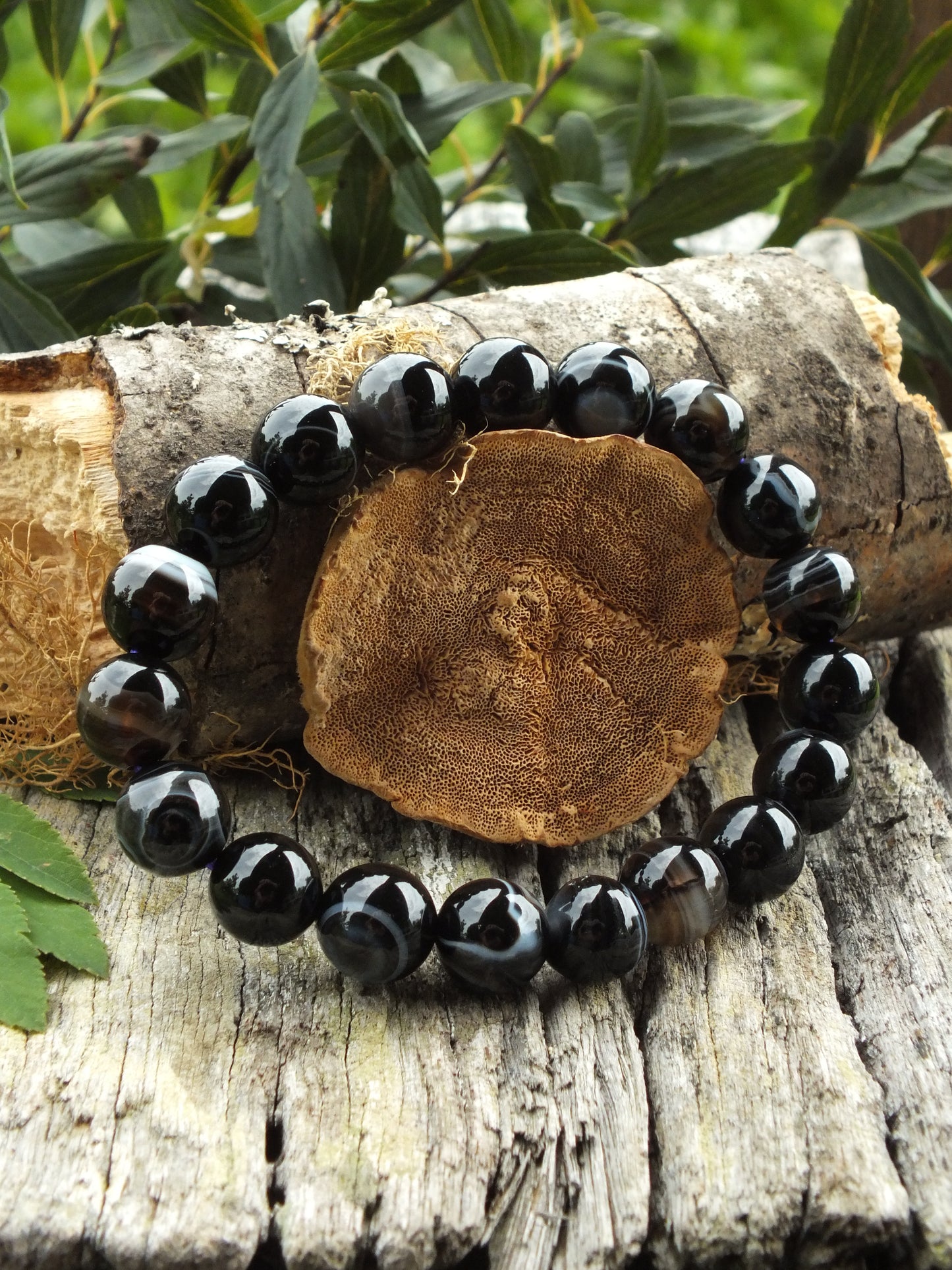 Black Agate Bracelet