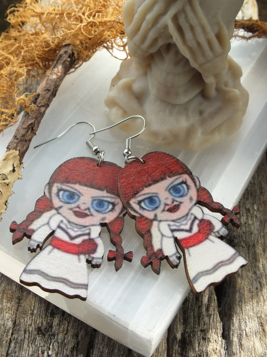 Annabelle Wooden Earrings