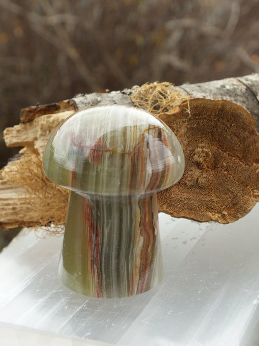 Green Onyx Mushroom