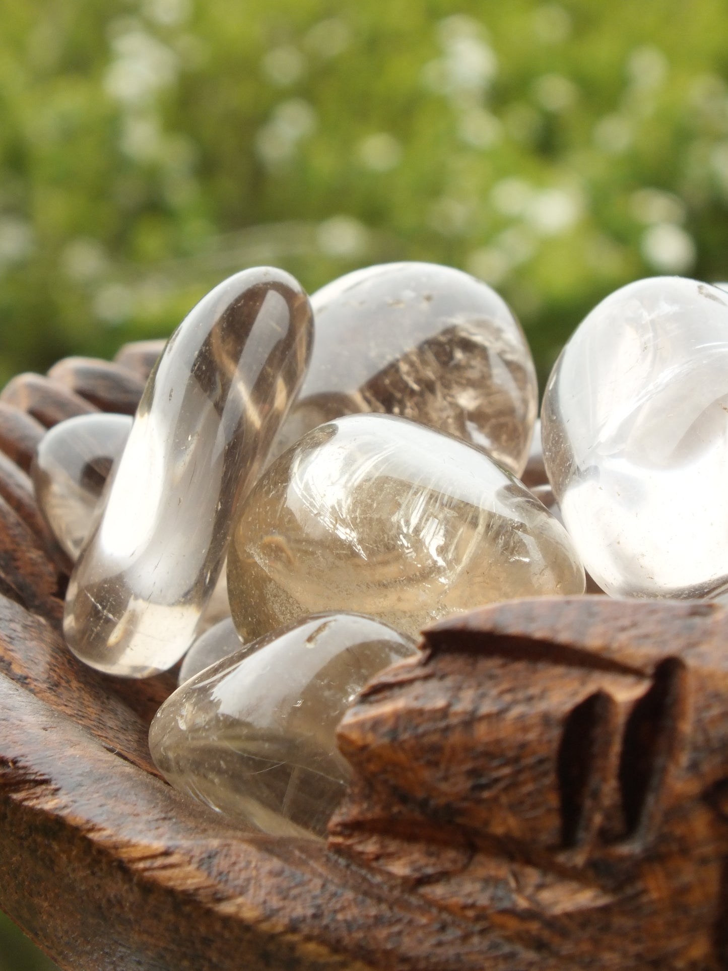 Smoky Quartz Tumble Stone (High Grade)