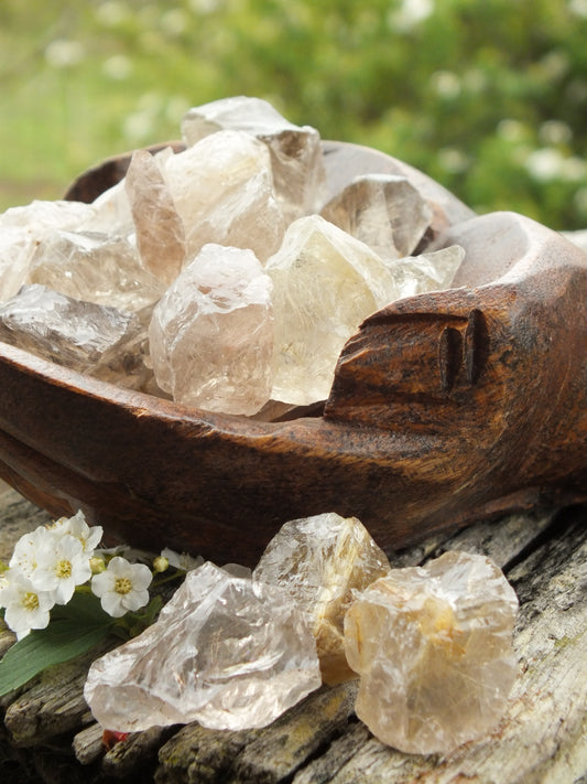 Raw Rutile Quartz