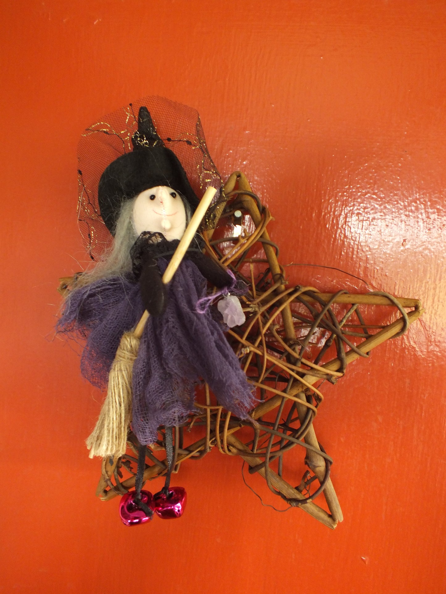 Purple Witch Wreath