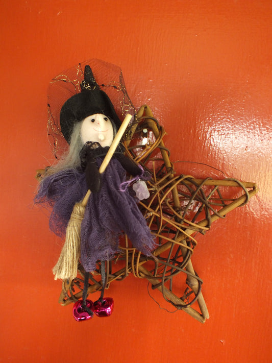 Purple Witch Wreath