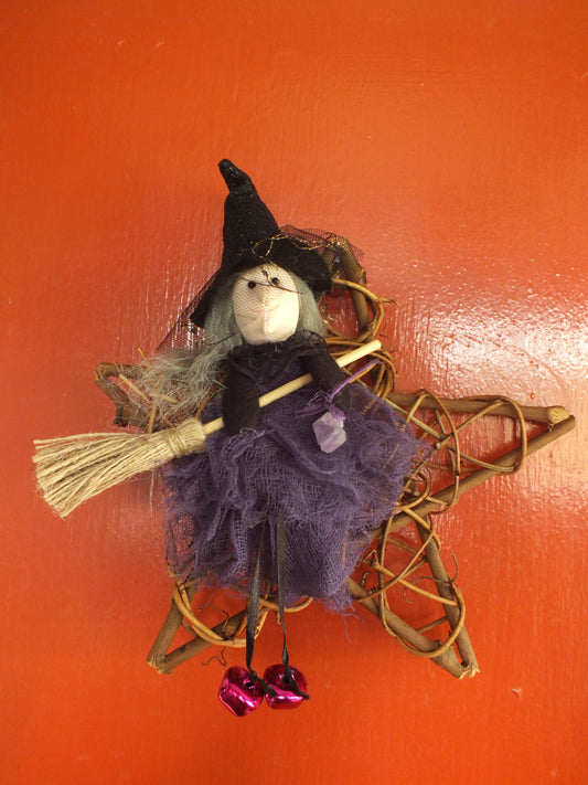 Purple Witch Wreath