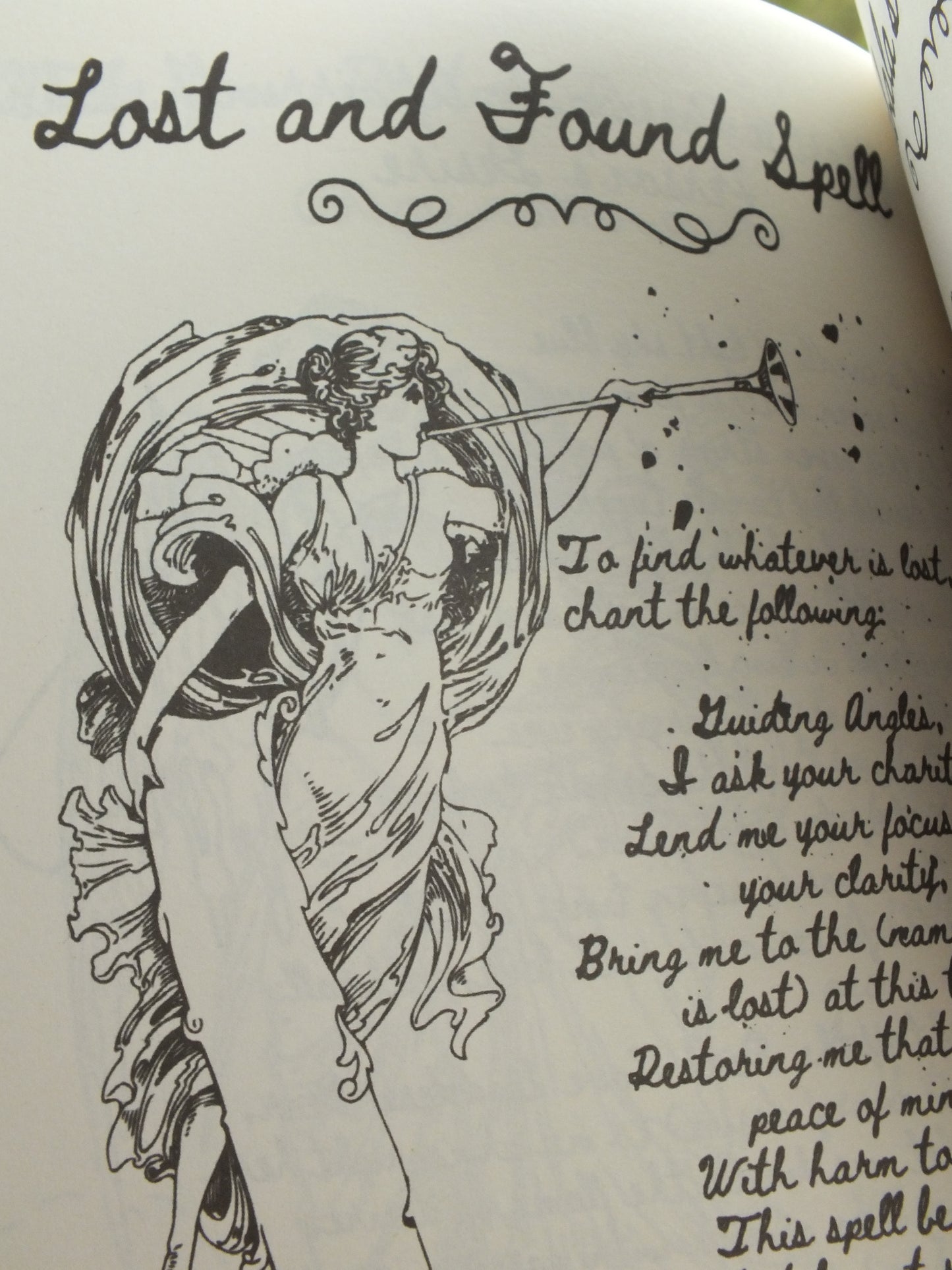Old Witch Spells Book