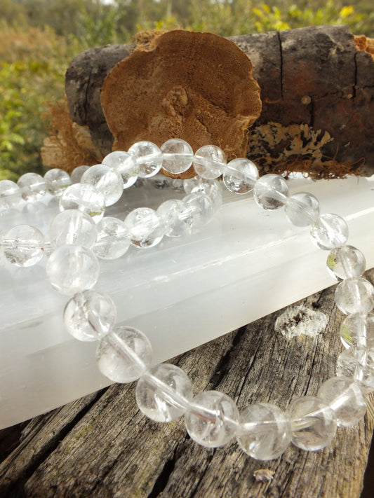 Azeztulite Quartz Bracelet