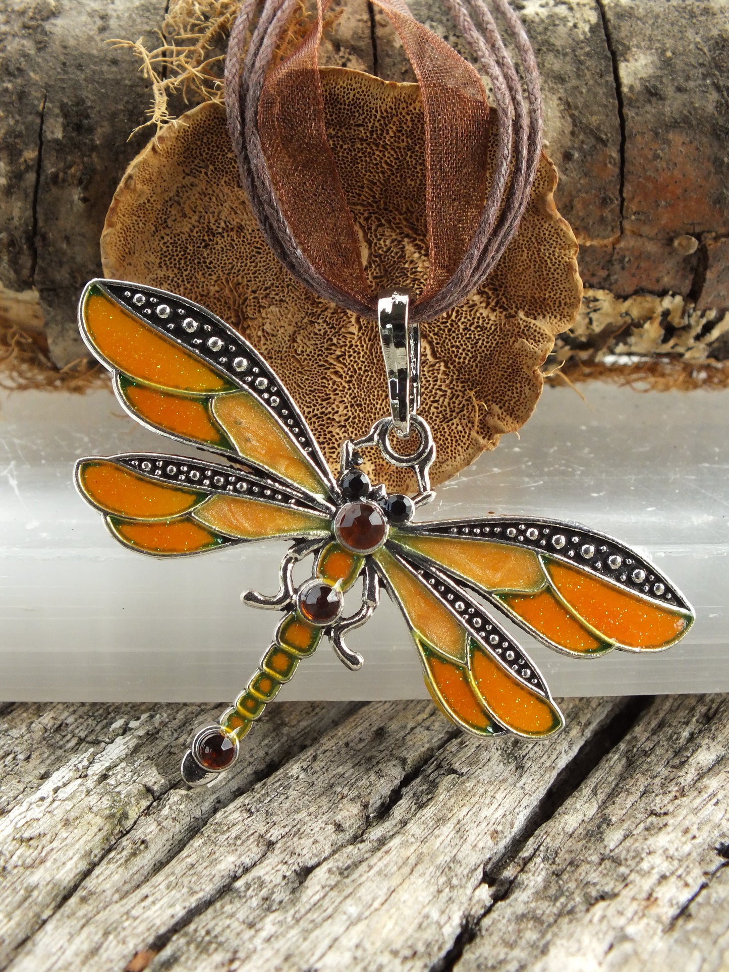 Autumn Dragonfly Choker