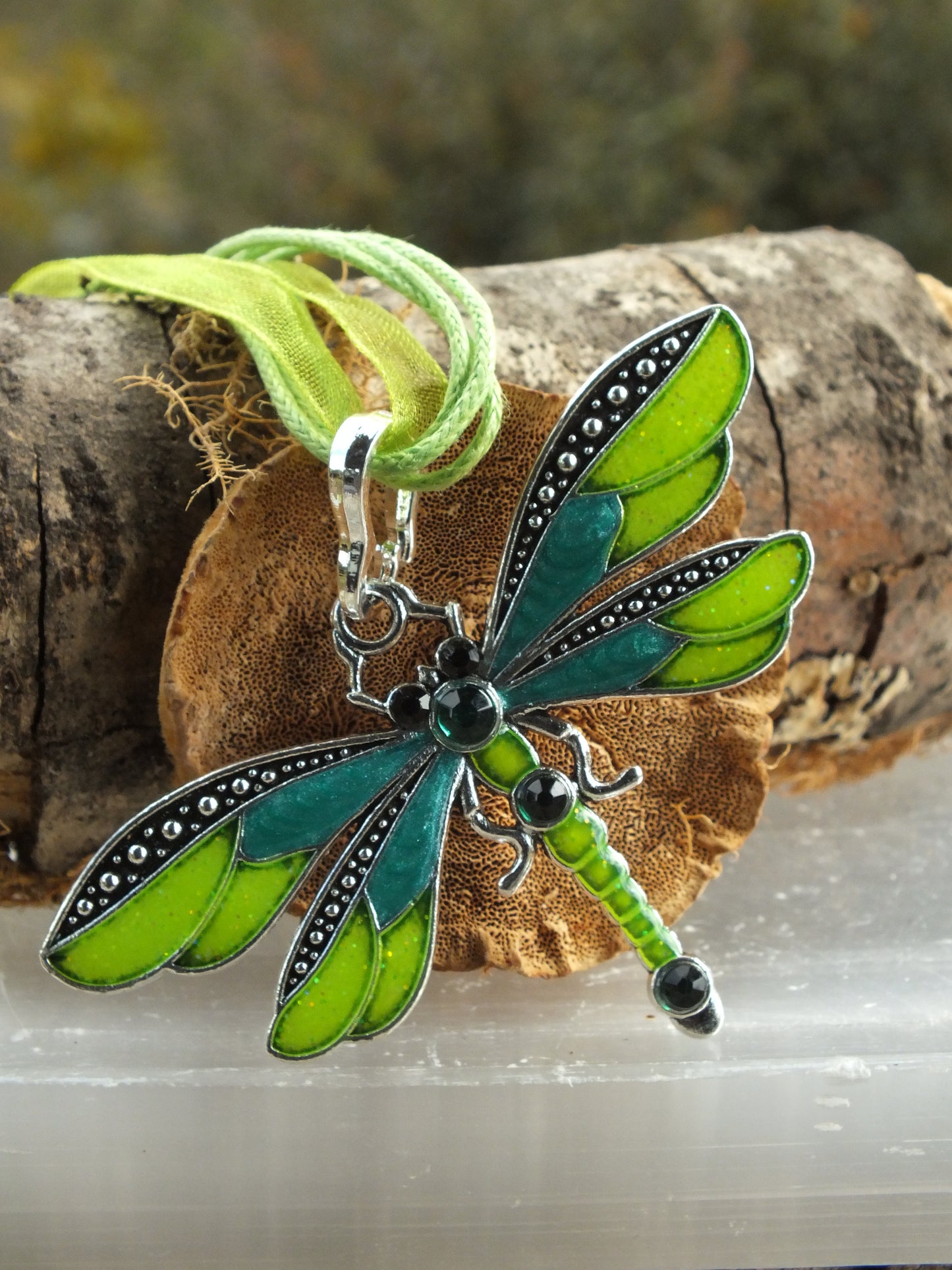 Green Dragonfly Choker