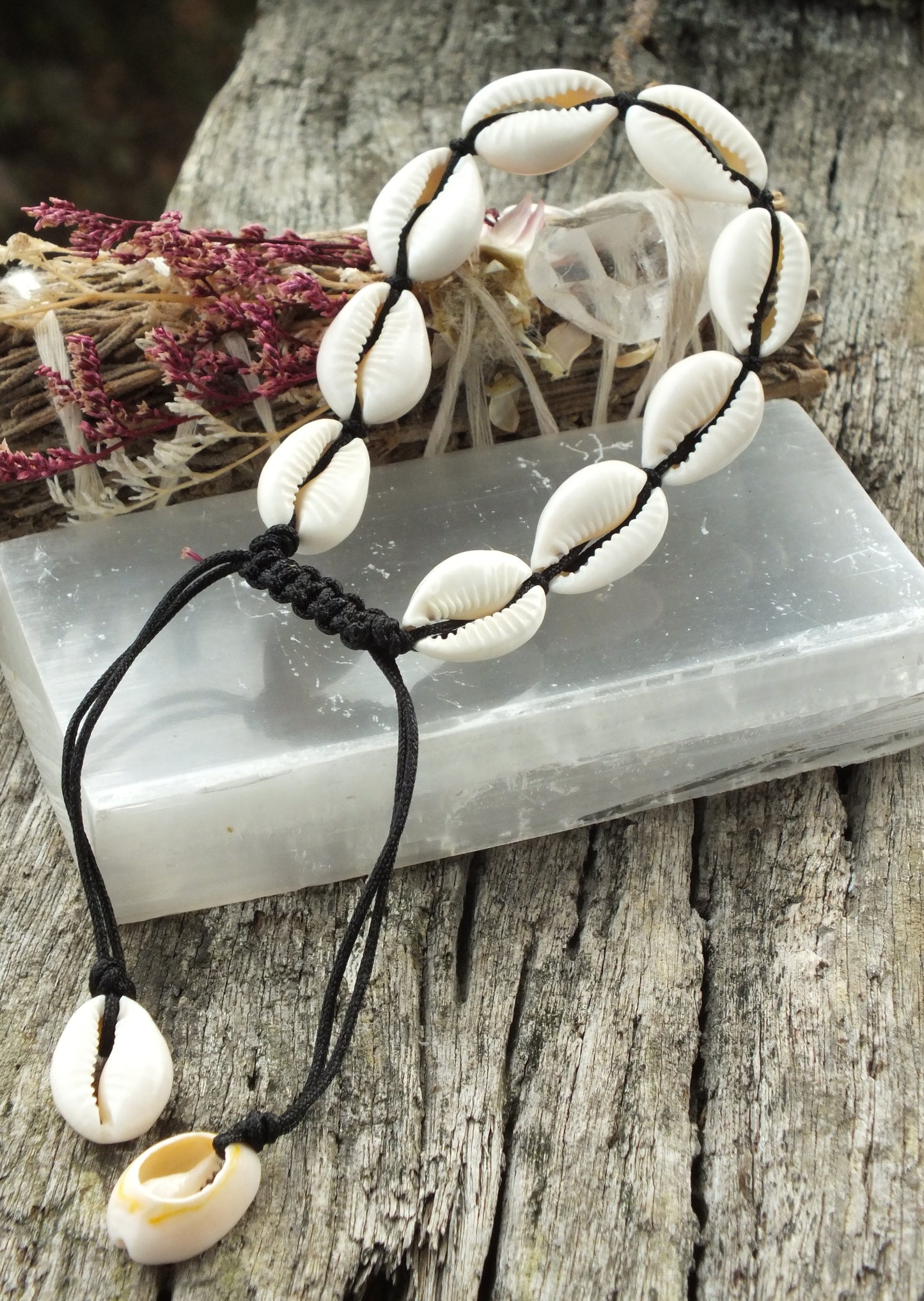 Cowrie Shell Bracelet - Choice Of Three Colours