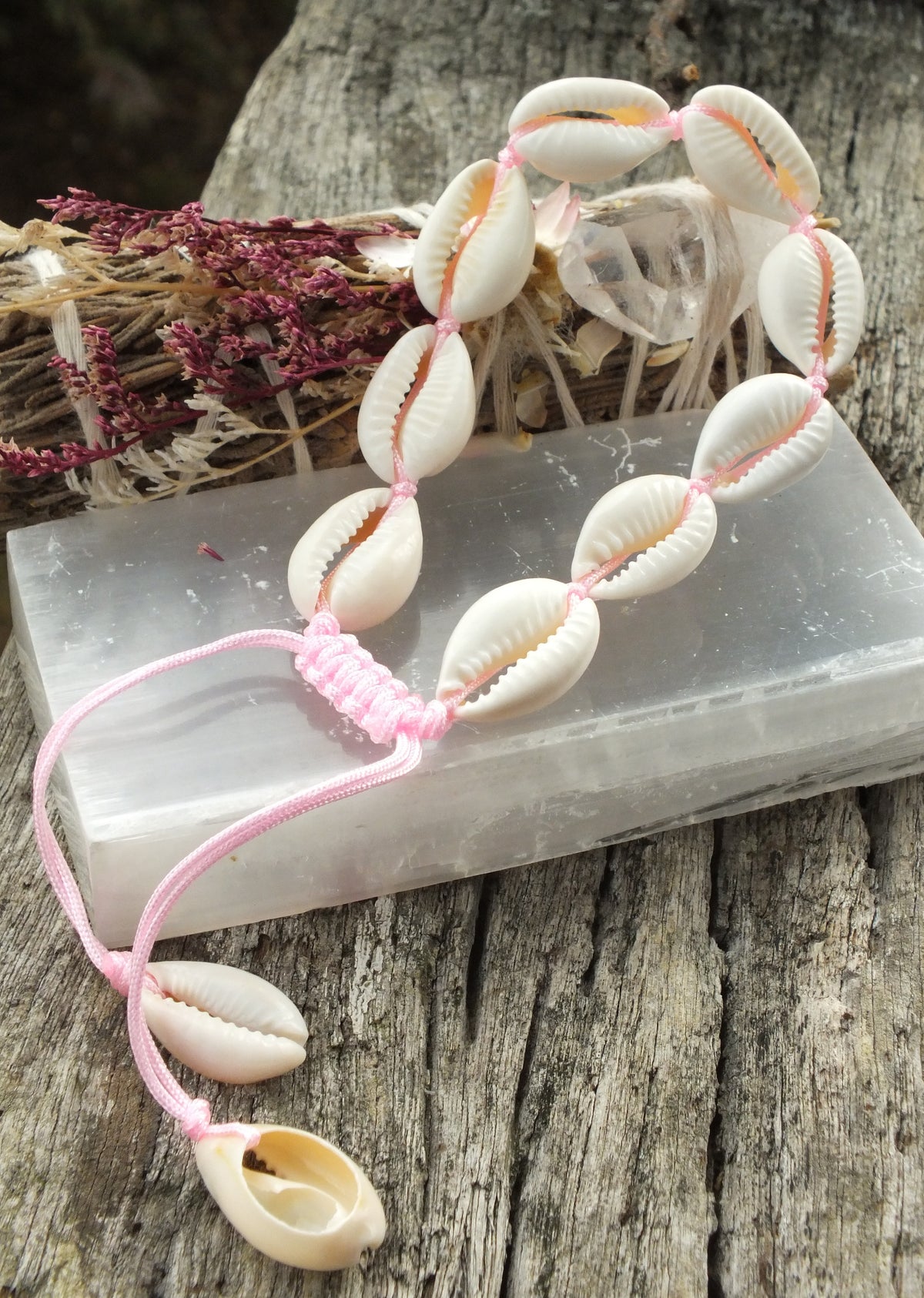 Cowrie Shell Bracelet - Choice Of Three Colours