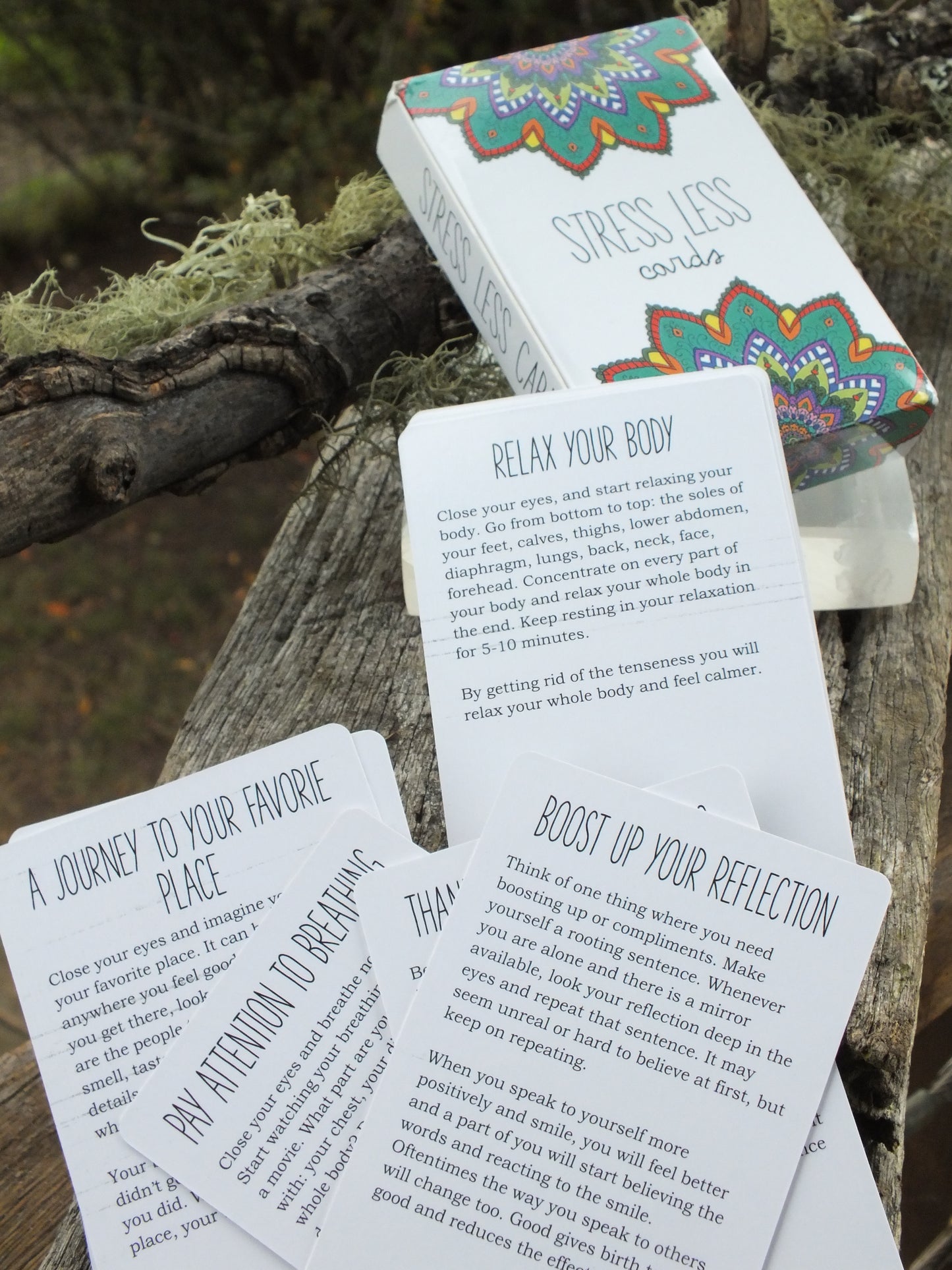 Stress Less Cards