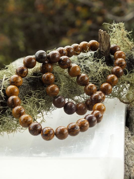 Calligraphy Stone Bracelet